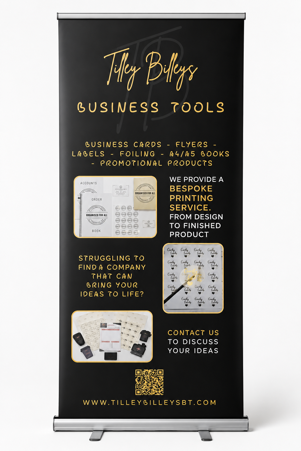 Pull Up Roller Banner