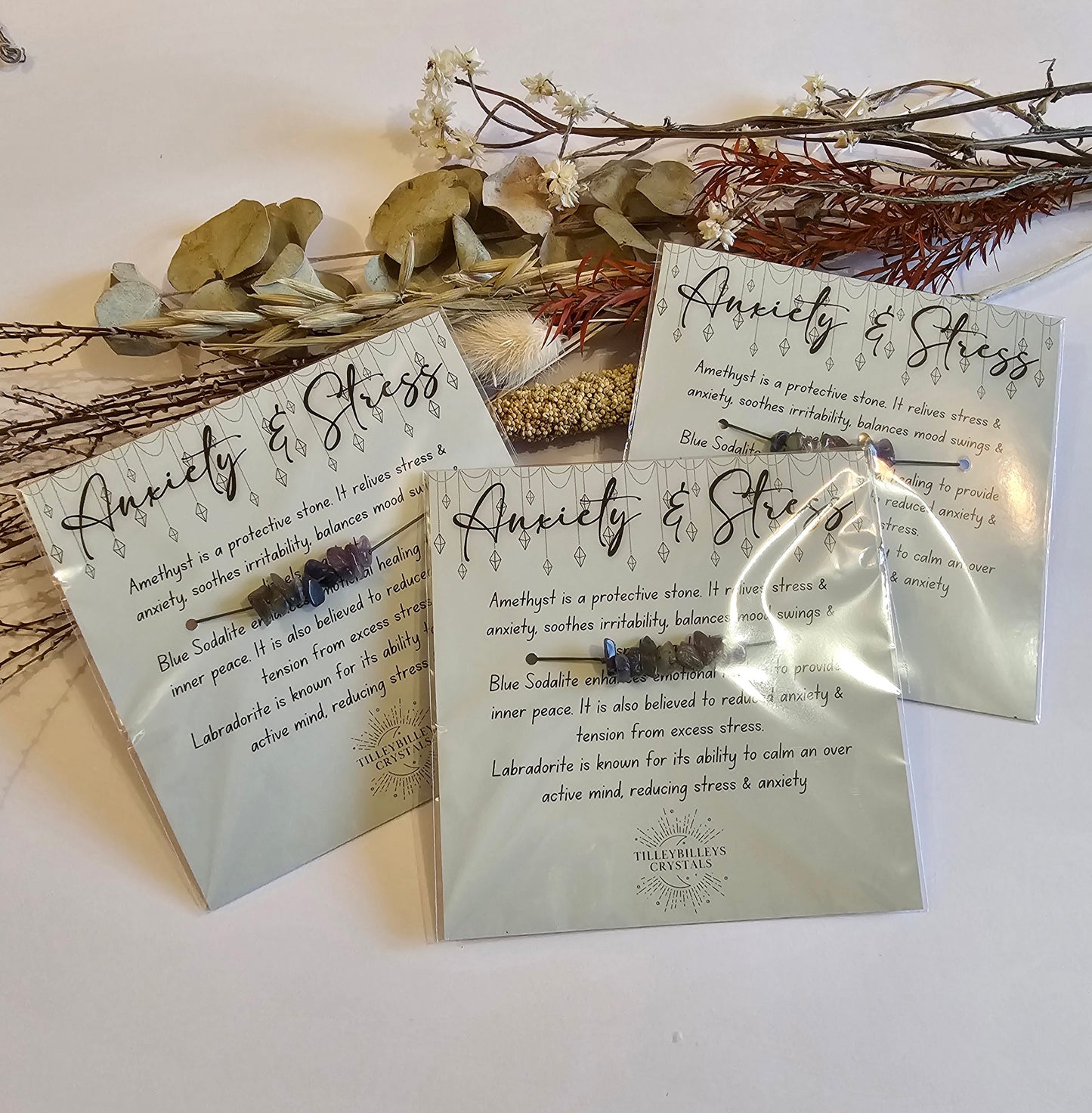 Crystal Bracelet Anxiety and Stress