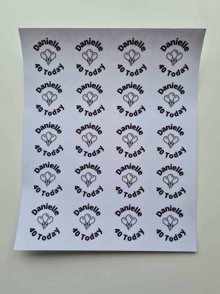 Transparent Personalised logo stickers, own logo, small business tools, see-through, translucent stickers, clear stickers
