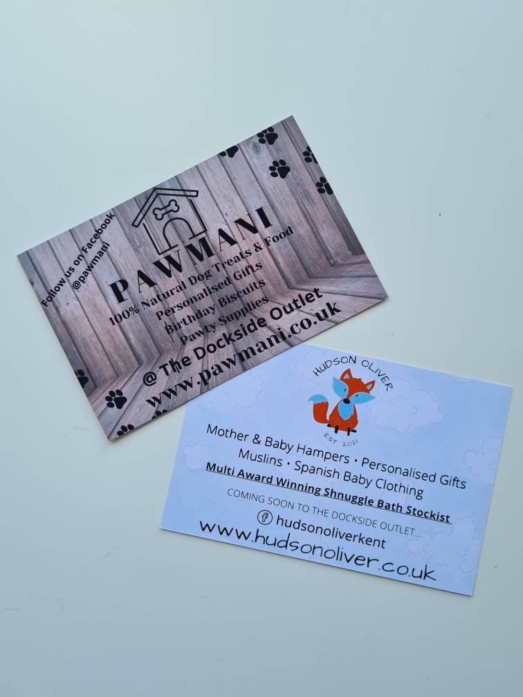 Custom thank you cards, Personalised with own logo and information, small business tools, custom made, thank you message