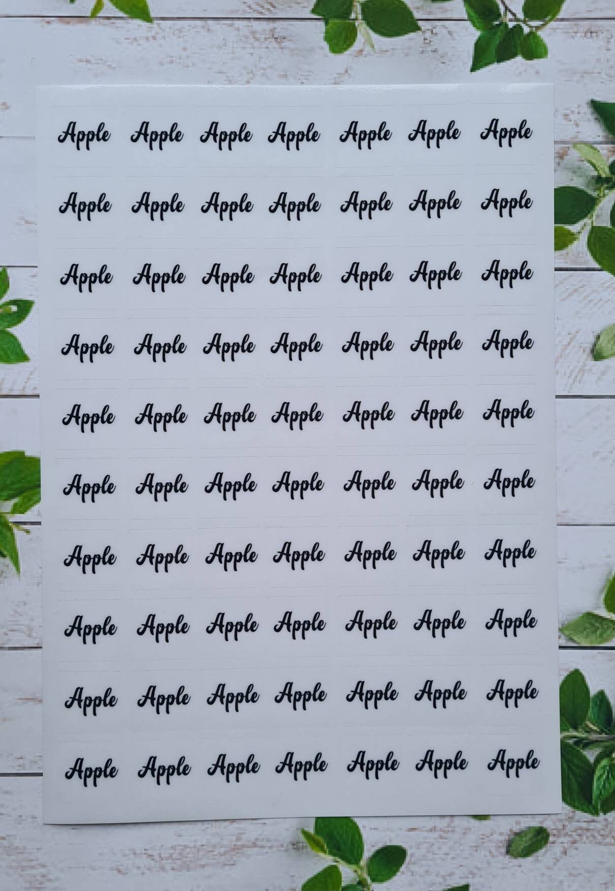 Transparent custom product flavour stickers, small business tools, see-through, translucent stickers, clear stickers, foil stickers
