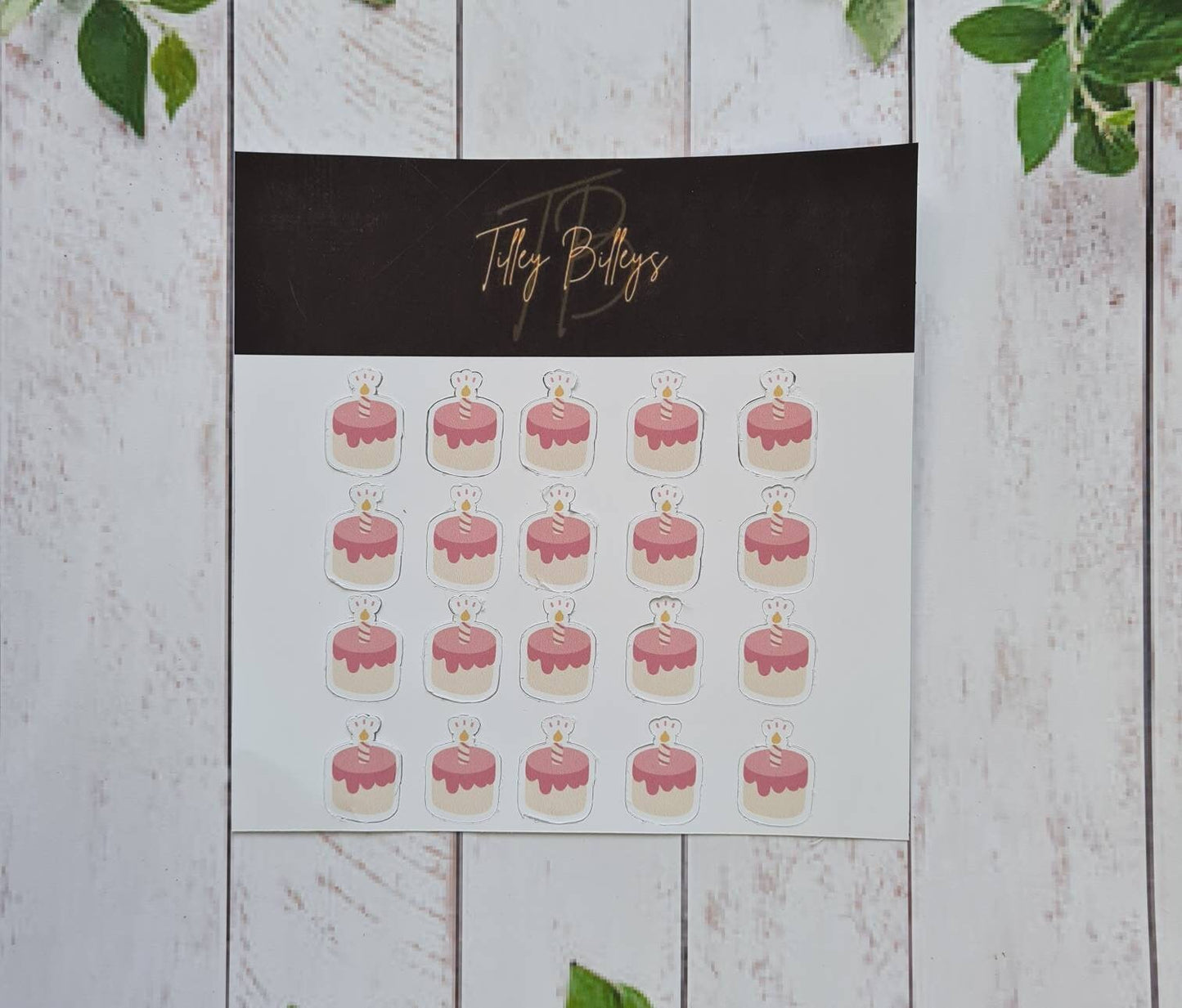 Birthday planner stickers, payday planner stickers, functional icon stickers, bullet journal, journal stickers, journal supplies,