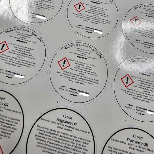 Gloss CLP Labels