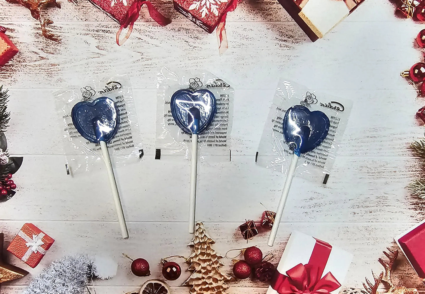 Personalised Lollies Blue Raspberry