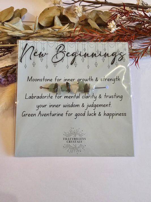 Crystal Bracelet New Beginnings