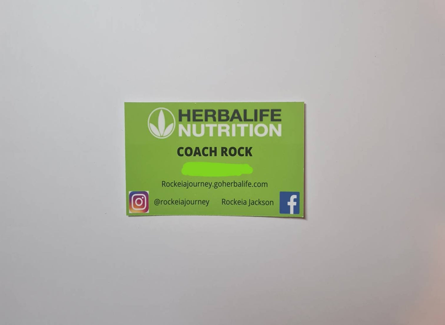 Herbalife business cards gloss finish, new customer cards, calling cards, custom cards, Personalised cards