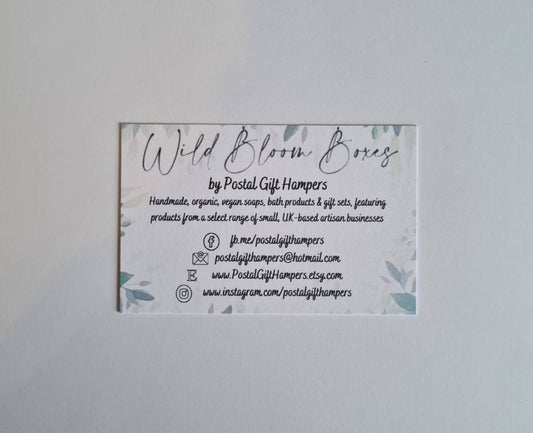 Personalised matt business cards, small business tools, handmade cards, own logo, custom made cards, card printing, business stationery