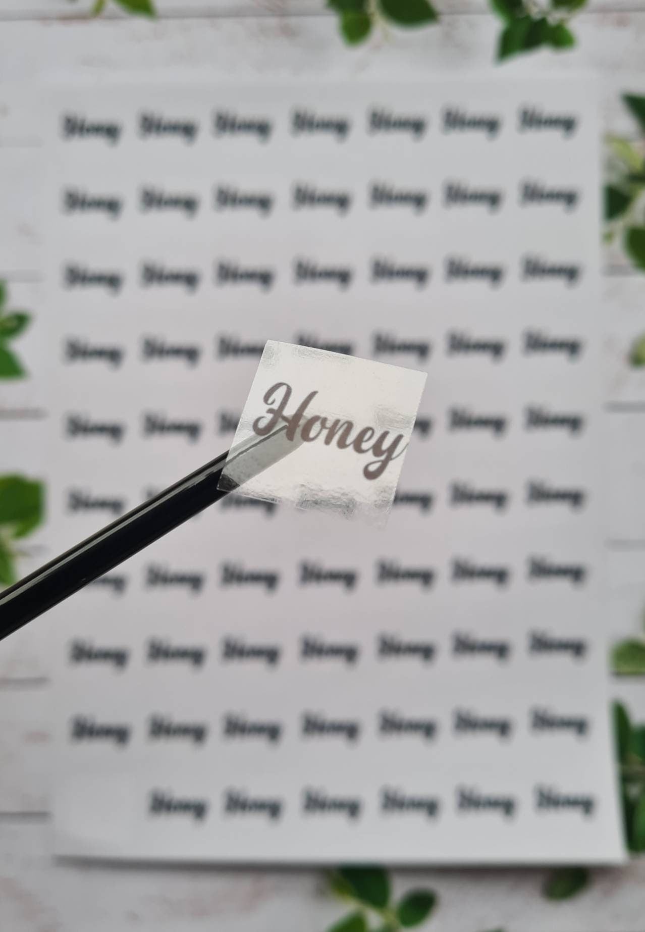 Transparent custom product flavour stickers, small business tools, see-through, translucent stickers, clear stickers, foil stickers