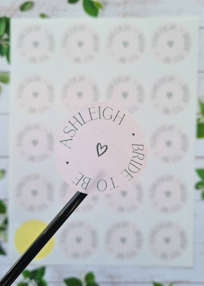 Bride to be stickers matt, hen party stickers, wedding stickers,  sticker sheets, fun stickers